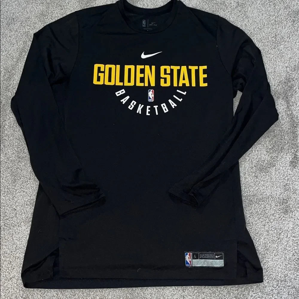 Stephan Curry Nike NBA basketball Golden State Warriors Team issue jersey shirt